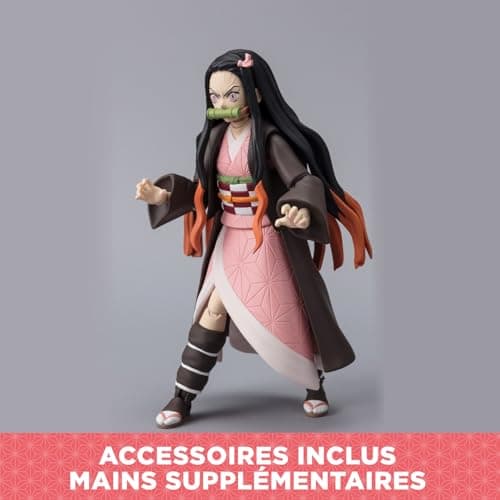 BANDAI - Ultimate Legends HD - Demon Slayer Action Figure 12 cm - Nezuko Kamado - Officially Licensed Demon Slayer - Nezuko Action Figure - Children's Toy Age 4+ - VE88966 - Image 4
