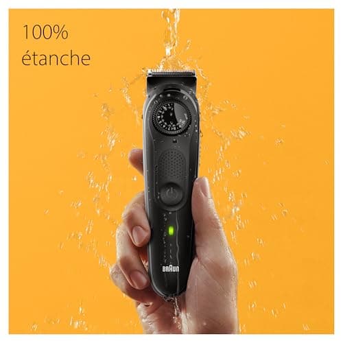 Braun Tondeuse À Barbe Series 5 BT5430, Tondeuse Pour Hommes Avec Outils De Stylisation, 100 Minutes D’autonomie - Image 7