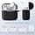 Maledan Case Compatible with AirPods 4 Case 2024, Soft Silicone Shockproof Protective Case for Apple AirPods 4th Generation Cover with Cleaning Kit and Carabiner [LED Visible], Black - Image 3