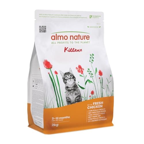 Almo Nature Kitten – Kitten Food for Kittens with Fresh Chicken – for Balanced Growth from 2 to 12 Months, Suitable for Gestation and Breastfeeding – 2 kg Bag - Image 3