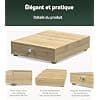 for Original Line Nespresso with 1 Drawer - Storage 48 Capsules Capacity - Bamboo (36.8 x 29.7 x 8.2 cm) - Image 7