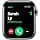 Apple Watch Series 4 (GPS + Cellular, 44MM) - Black Stainless Steel Case with Black Sports Strap (Refurbished) - Image 4