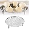 Cooking Tray, 9.5 Inch Stainless Steel Round Holder Shelf Pressure Cooker Canner Rack Removable Legs Chinese Steaming Rack for Instant Pot (stainless steel 3) - Image 7