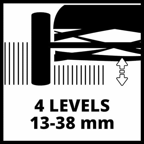 Einhell Manual Lawnmower GC-HM 38 S-F (up to 250 m², height adjustment from 13 to 38 mm, collection bin: 26L) - Image 8