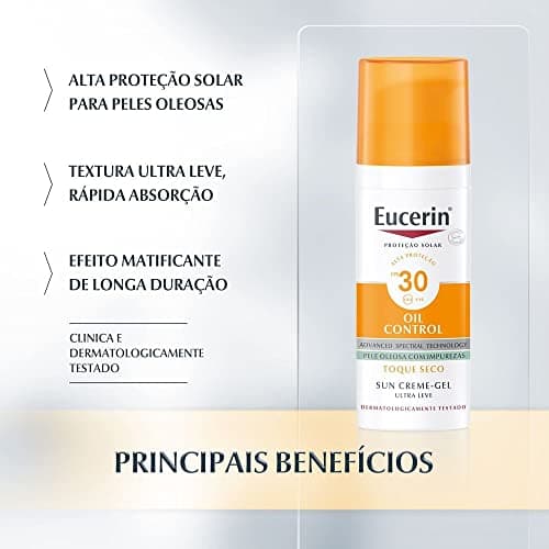 Eucerin Sun Gel-cream Oil Control Spf30 50ml - Image 4