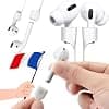 Magnetic Cord to Protect and Hold Earphones, Compatible with Airpods 1, 2, 3 and Pro – Support, Anti-Lost for Sports, Silicone White – Earhook Anti-Loss Accessory for Apple Earphones - Image 2