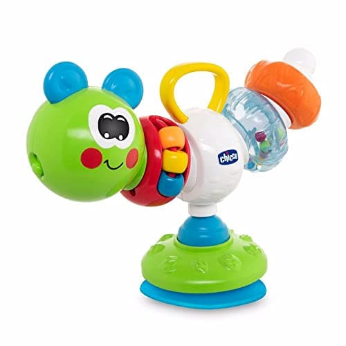 Chicco - Dancing Chenille High Chair Toy, Electronic Toy with Suction Cup for Highchair, Sounds, Melodies and Manual Activities, Batteries Included, Multicolor, 6-36 Months - Image 7