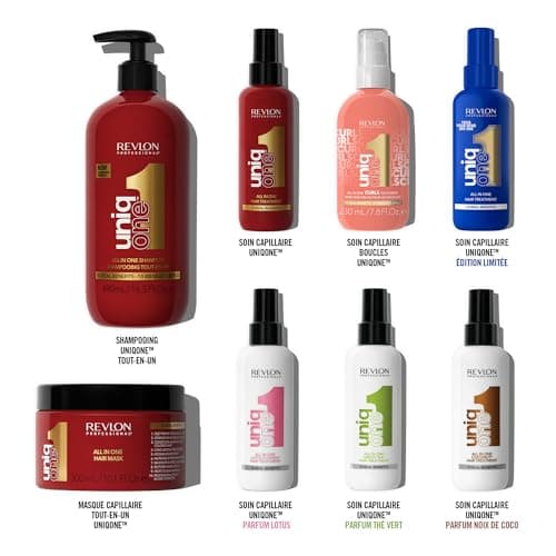 Revlon Professional UniqOne - Shampoing et Après shampoing 2en1 - Soin des Cheveux, Formule Vegan - Tous Types de Cheveux - Shampoing Hydratant - 490ml - Soin Cheveux Secs et Abimés - Image 5