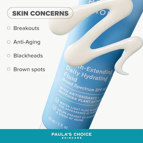Paula's Choice RESIST Anti Age Crème de Jour SPF 50 - Crème Solaire Hydratante pour Visage - Eliminé les Points Noirs, Anti Rides avec Vitamine E - Peaux Mixtes à Grasses - 60 ml - Image 6