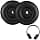 2 x 70mm Replacement Ear Pad Cushion for Sony WH-CH500 CH510 MDR-ZX330BT ZX310 ZX300 ZX110 ZX600 ZX660 MDR-V150 V200 V250 V300 JBL Tune 500BT Headphones - Black - Image 2
