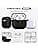 R-fun AirPods 4 Case with Cleaning Kit, Soft Silicone Full Protective Cover with Keychain for AirPods 4th Generation for Women Men, Compatible with Apple AirPods 4th Generation - Image 5