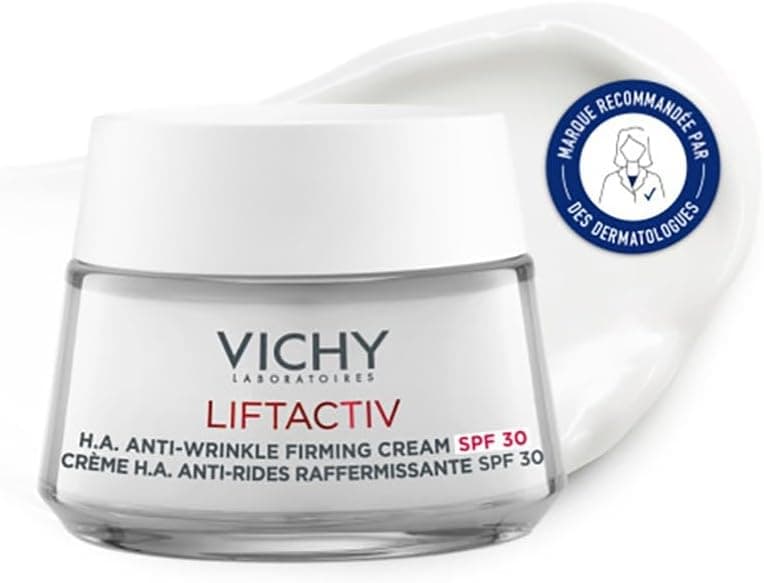 Vichy, Liftactiv, H.A. Anti-Wrinkle Firming Day Cream, Enriched with Hyaluronic Acid, For All Skin Types, 50 ml