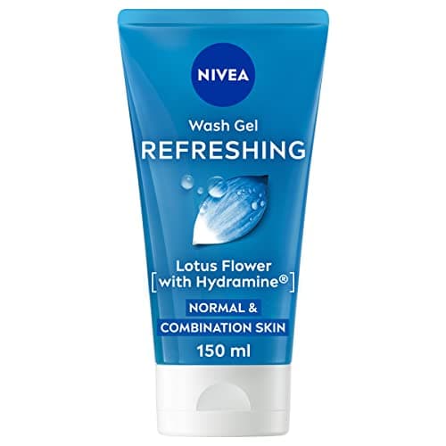 NIVEA Lot de 6 gels lavants rafraîchissants (150 ml), gel nettoyant visage à la fleur de lotus et à l'hydratation, nettoie en profondeur et élimine les impuretés, formule de soins de la peau - Image 2