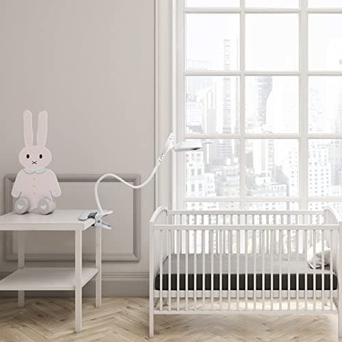 BECEMURU Versatile Flexible Clamp Mount with 1/4 Screw Connection Docking Station Compatible with Philips Avent Video Baby Monitor SCD843/26, SCD833/26, SCD881/26,SCD891/26 - Image 7