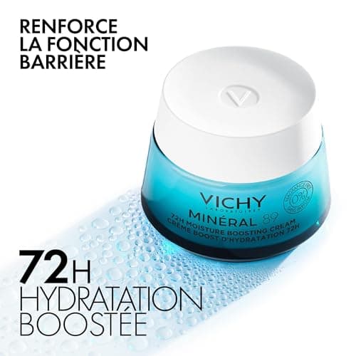 Vichy, Mineral 89, Day Boost Face Cream, 72H Hydration, Enriched with Hyaluronic Acid & Squalane, For All Skin Types, 50 ml - Image 5