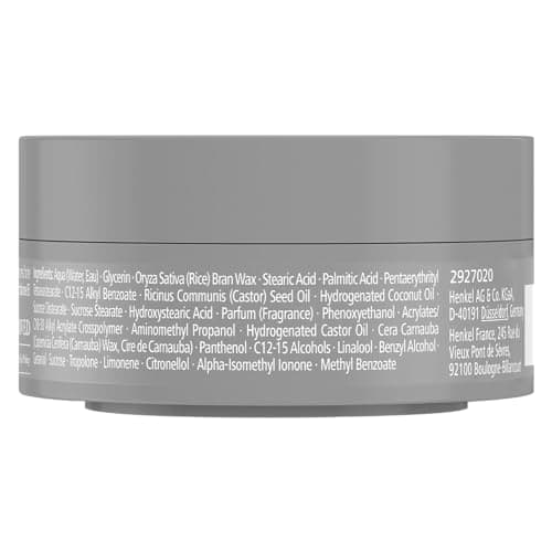 Schwarzkopf - Taft - Men's Hair Wax - Matte Effect 5 - Strong Hold - Protects Against Dryness - Long Lasting - 24h Hold - Styling - 75ml Pot - Image 4
