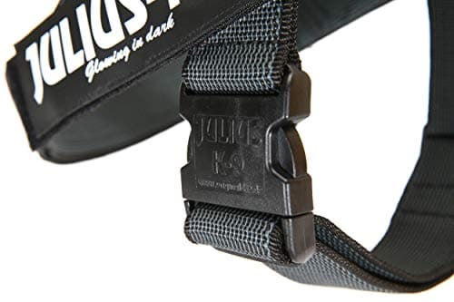 Julius-K9, IDC Color & Gray Strap Harness, Size: 0, Black-Grey - Image 6