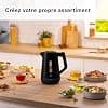 Bosch, Electric kettle, MyMoment, ergonomic handle, large opening, triple safety, anti-limescale filter, capacity 1.7 L, high-quality plastic, black, TWK1M123 - Image 3