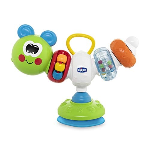 Chicco - Dancing Chenille High Chair Toy, Electronic Toy with Suction Cup for Highchair, Sounds, Melodies and Manual Activities, Batteries Included, Multicolor, 6-36 Months - Image 5