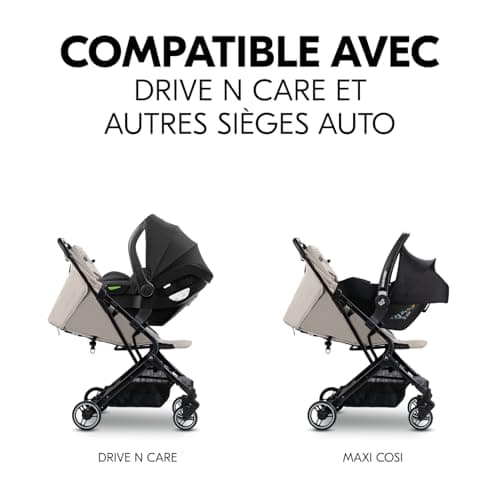 hauck Universal Baby Car Seat Adapter for Travel N Care and Travel N Care Plus Stroller, Compatible with hauck Drive N Care or Cosy Bébé by Cybex, Kiddy, Joy, Kinderkraft, Maxi-Cosi – Black - Image 5
