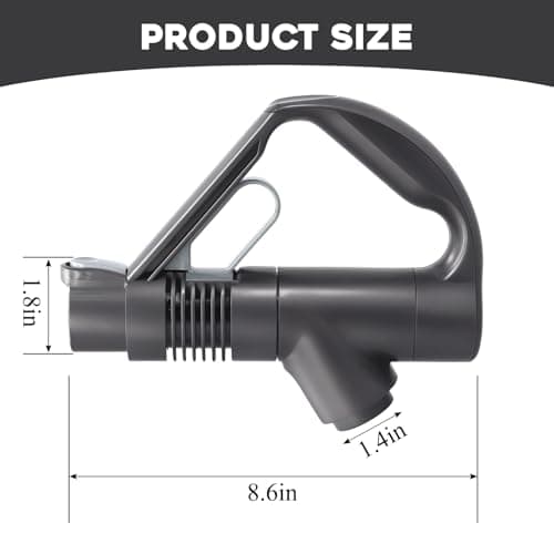 Vacuum Cleaner Handle for Dyson DC19 DC23 DC26 DC29 DC32 DC36 DC37 Vacuum Cleaner Accessories Rotary Gun Handle with Suction Power Adjustment for Dyson - Image 3