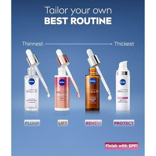 NIVEA Cellular Expert Filler Vitamin C Radiance Serum (1x 30ml) - Face Serum Enriched with Vitamin C & E and Amino Acids - Concentrated Care for a Luminous Complexion - Image 7