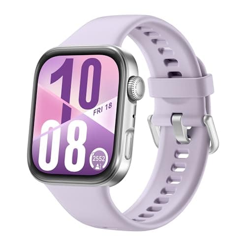 HUAWEI Watch FIT 4 Smartwatch, 100+ Training Modes, Ultra-Slim, Activity Tracker, iOS and Android, Battery Life up to 10 Days, GPS, Extended 6 Months Warranty, Purple - Image 3