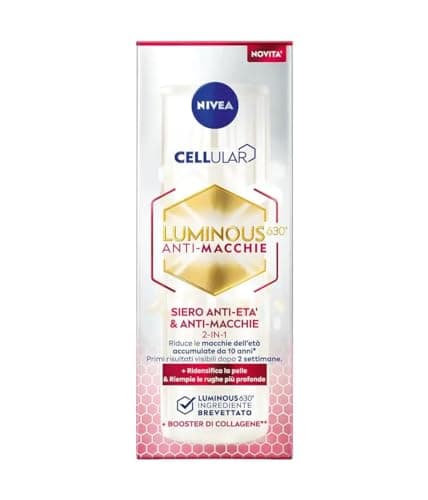 NIVEA Cellular Luminous630 Sérum anti-âge 30 ml Sérum visage contre les rides, les taches et les signes de la météo, sérum visage à l'acide hyaluronique avec booster de collagène, sérum anti-taches - Image 3