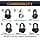 SOULWIT Replacement Cushion Pads for Corsair HS65/HS55 Surround Wired, HS55 Surround V2 and HS 65/HS 55 Wireless Core Gaming Headphones, Soft Protein Leather and High Density Foam - Image 3