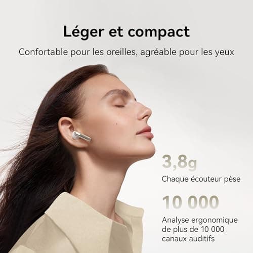 HUAWEI FreeBuds SE 3 Headphones, Long Life Time Up to 42 Hours, Lightweight and Compact, Quick Charge in 10 Minutes, Easy Connection, Reliable Bluetooth 5.4 Connection, IP54, Black - Image 5