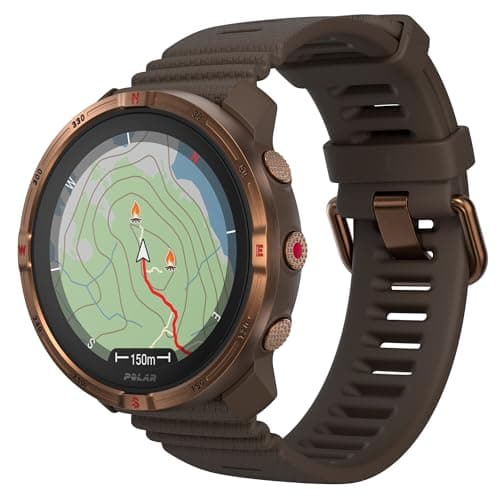 Polar Grit X2 Outdoor Multisport GPS Watch - AMOLED Display, Offline Maps, Dual Frequency GPS, Wrist ECG, Elixir Technology, TrainingPeaks, SpO2, Up to 7 Days Battery Life - Image 2