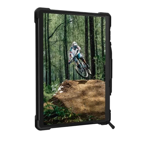 Urban Armor Gear Plasma Case for Microsoft Surface Pro 9 [Certified Designed for Surface, Wrist Strap & Shoulder Strap, Compatible Type-Cover, Stand Function, Surface Pen Support] Ice - Image 6