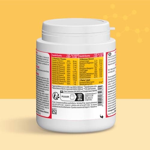 JUVAMINE - Top shape - Vitality - Tonus - 12 Multivitamins & 10 Minerals - Helps reduce fatigue - Supports immunity - 150 tablets - Maxi Format - 5 months - Image 4