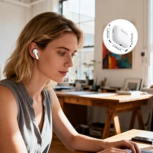 Yiko Wireless Charging Case Replacement Compatible with AirPods Pro 3 (2025), Wireless Charging Case with Bluetooth Sync and Pairing Button (Headphone Not Included) - Image 8