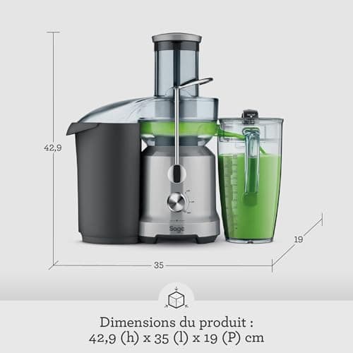 Sage - The Nutri Juicer Cold - Juicer - Juicer - Juicer - Smoothies - Silver - Image 7