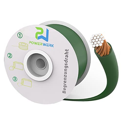 300m Boundary Cable + 300 Ground Pegs for Lawnmower Lawn Robot Accessories Kit for Search Cable Compatible with GARDENA/BOSCH/Husqvarna/Worx/Honda/RobomoW/iMow - Image 3