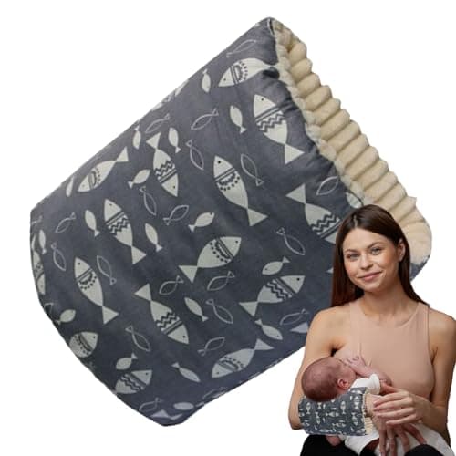 Coussin d'allaitement confortable | Oreiller d'allaitement lavable et confortable avec trou de bras pour l'allaitement et le biberon, voyage, maman - Image 8