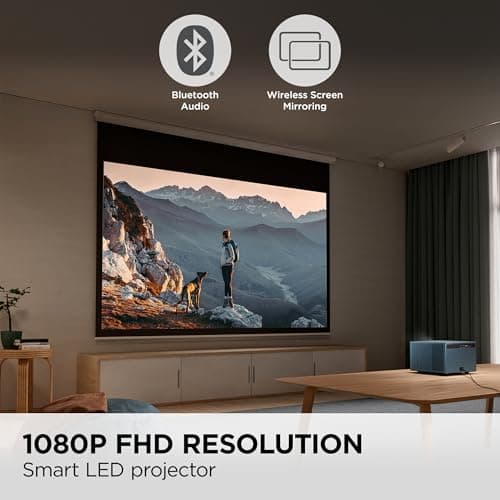 ViewSonic LX60HD LED Video Projector for Home Theater, 1080p FHD, Smart Projector with Google TV - Image 4