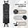 MoKo Security Wrist Strap for 6-8 inch Kindle eReaders Fire Tablet - Kobo/Voyaga/Sony Kindle E-Book Tablet, High Elastic Strap Versatile Lightweight Non-Slip Stand, Black - Image 4