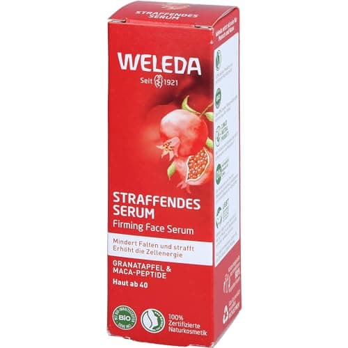 WELEDA straffendes Serum Granatapfel & Maca-Peptide mindert Falten & strafft, 30 ml Solution - Image 5