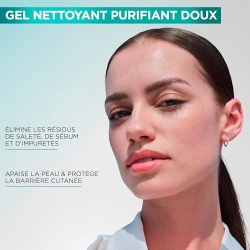 Garnier Pure Active - Gel Nettoyant Moussant - Purifie, Hydrate & Élimine Les Impuretés - Acide Hyaluronique, Céramide, Argile - Vegan & Cruelty Free - Tous Types de Peaux - 250 ml - Image 5