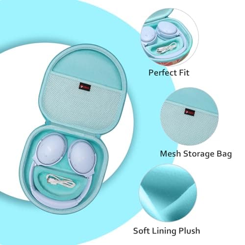 XANAD Audio Headset Case for Sony WH-CH720N WH-CH710N WH-CH700N Wireless Bluetooth Headphones Noise Reduction Green - Image 6