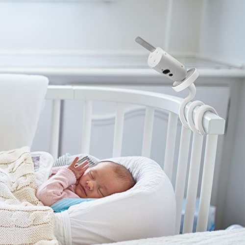 BECEMURU Versatile Flexible Twist Mount with 1/4 Screw Connector Dock Compatible with Philips Avent Connected Baby Video Monitor SCD923/26 - Image 7
