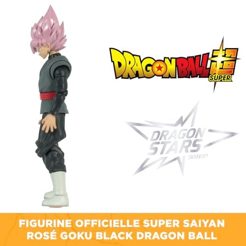 BANDAI - Dragon Ball Super - Super Saiyan Rosé Goku Black Dragon Star figure 17cm - Goku Black articulated figure and accessories - Official Dragon Ball Licence - Children's Toy 4+ - 35866 - Image 3