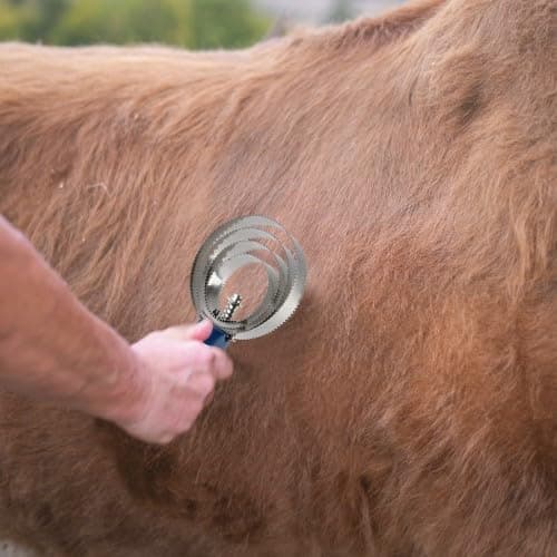 2 in 1 Grooming Kit Horse Grooming Brush Detangling Brush & Back Brush for Dogs, Horses & Cats - Perfect Furminator for Hair Loss & Hair Loss Needs - Image 8