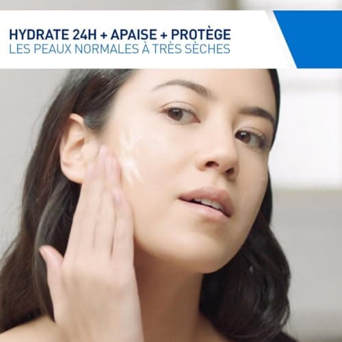 CeraVe - Crème Hydratante Visage SPF30 - Crème de Jour avec Protection UVB + UVA - Acide Hyaluronique, Céramide, Niacinamide, Vitamine E - Peau Normale à Sèche - Image 5