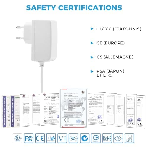 5V USB-C Power Supply for Philips Avent Advanced Video Baby Monitor SCD881/26 SCD882/26 SCD891/26 SCD892/26 SCD892/26 - Image 5