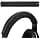 kwmobile Headband Cover Compatible with Sennheiser HD 4.50BTNC / HD4.40BT / HD4.30 / HD 350BT - Neoprene Protection for Headphones Headband - Black - Image 2