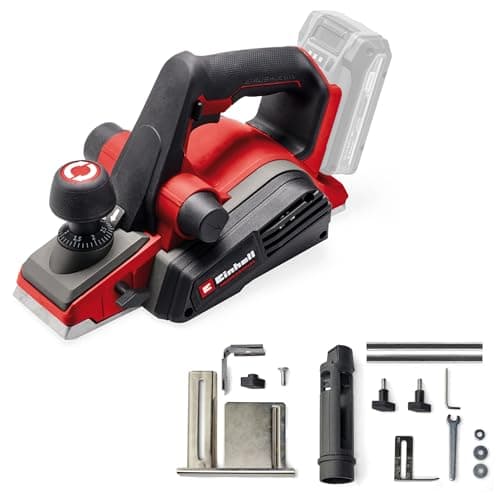 Einhell Professional Portable Cordless Planer TP-PL 18-3 Li BL-Solo Power X-Change (18V, without charcoal, width 82mm, pass depth 3mm max., iron shaft, rest pad, without battery) - Image 2