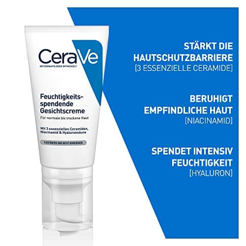 CeraVe Moisturizing Night Cream for Normal to Dry Skin with 3 Essential Ceramides and Hyaluronic 2 x 53 ml - Image 4